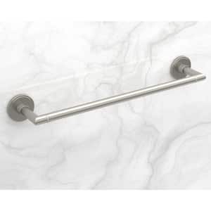 Delson 18 in. Wall Mounted Towel Bar in Brushed Nickel