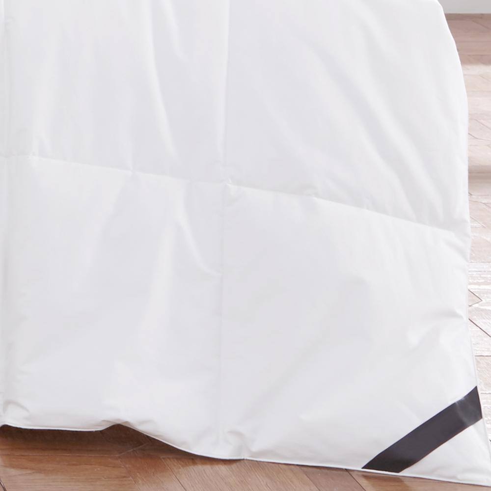 Elegance White Cotton Down Alternative King Comforter