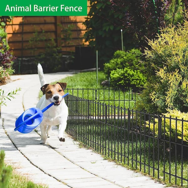 12 Pack Garden Animal Barrier Fence, No Digging Underground Decorative Gard  ガーデンファニチャー