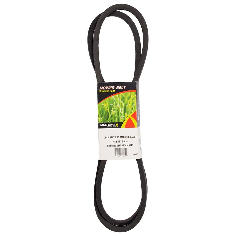Deck Drive Belt for MTD, Cub Cadet, Troy-Bilt Mowers Replaces OEM #754-0349, 954-0349, Lawnboy 121330, and Toro 112-0317 price history on PriceWatchPro