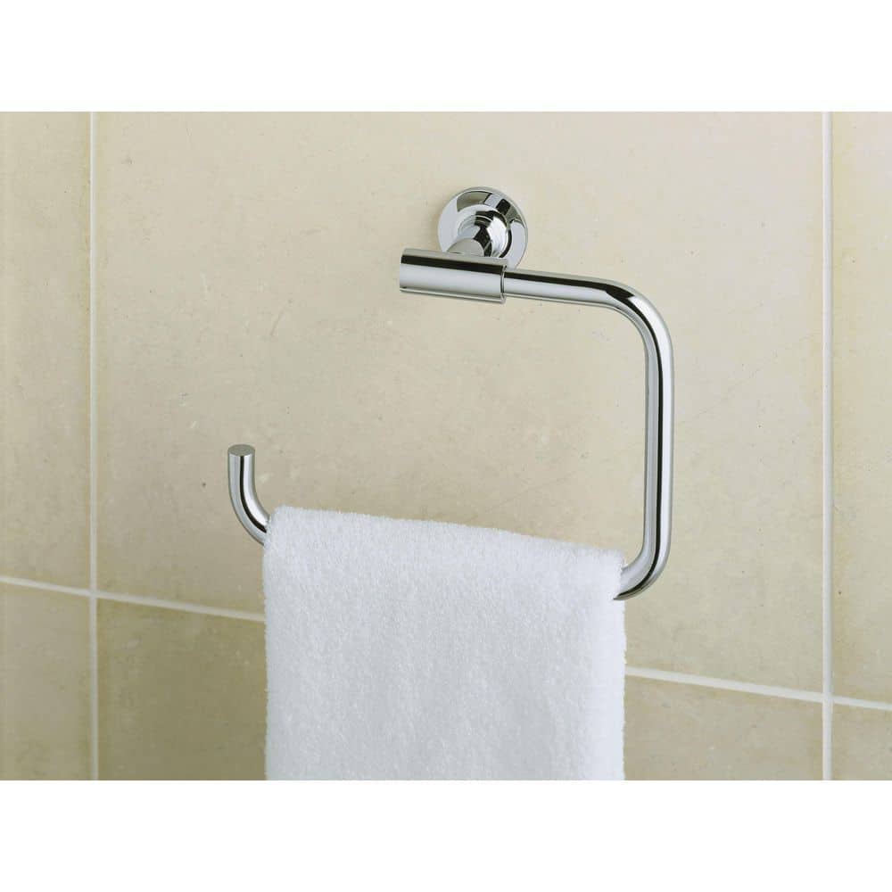 Vibrant Titanium Wall Mounted Metal Towel Ring