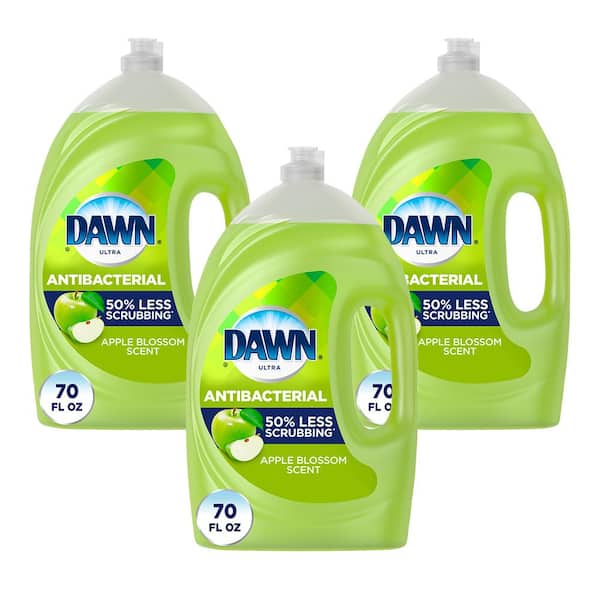 Ultra 70 oz. Apple Blossom Scent Antibacterial Hand Soap and Dish Soap (Multi-Pack 3)