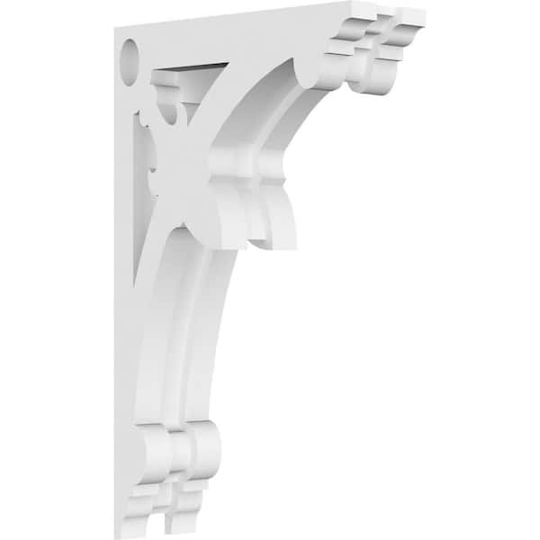 Ekena Millwork 1-7/8 in. x 9 in. x 5-1/2 in. PVC Sellek Corbel