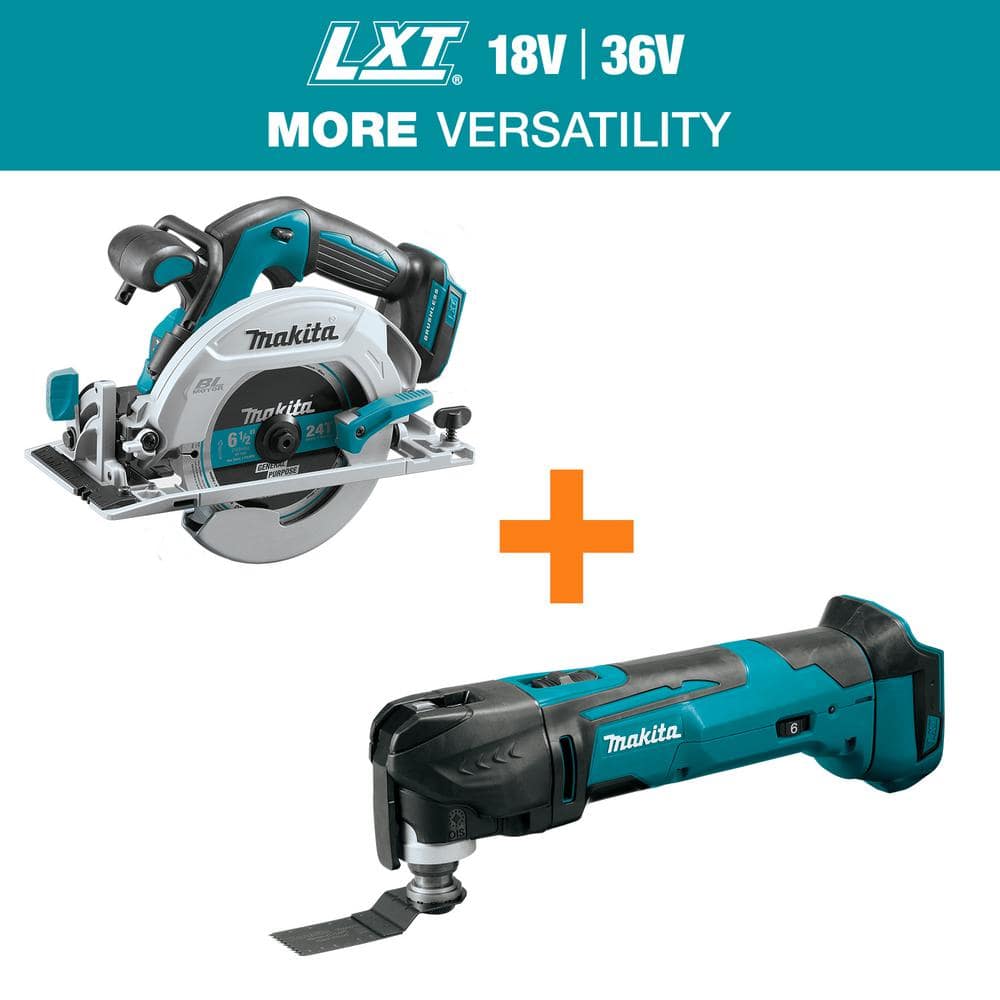 18V LXT Lithium-Ion Brushless Cordless 6-1/2 in. Circ Saw with 18V LXT Lithium-Ion Variable Speed Oscillating Multi-Tool price history on PriceWatchPro