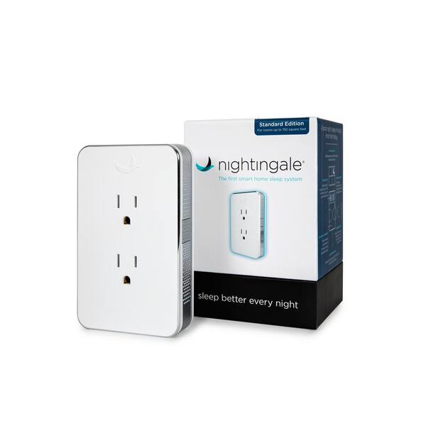 Nightingale 1-Pack, Smart Home Sleep System, Sound Masking, Amazon Echo and Google Home, Wi-Fi and Bluetooth