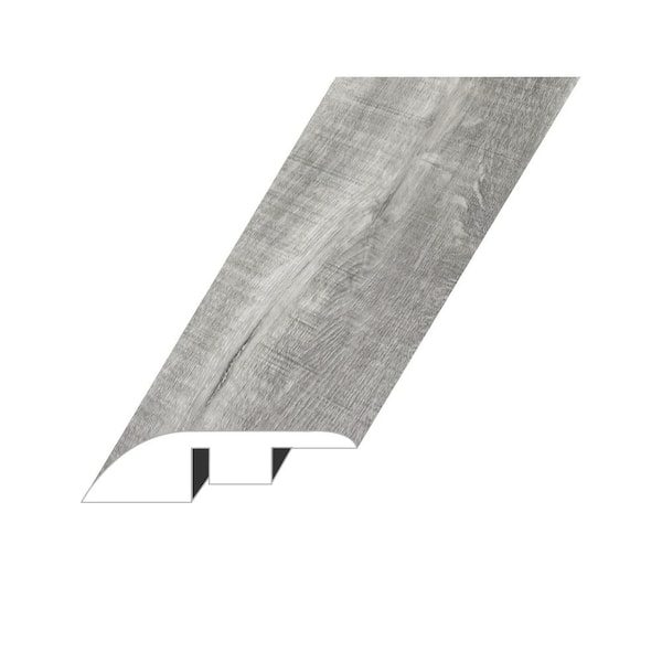 null Bellator Arctic Fog 0.6 in. Thick x 1.8 in. W x 94.5 in. L SPC Vinyl Reducer Molding