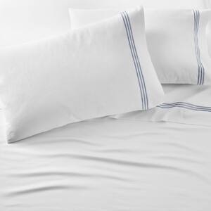 300 Thread Count Cotton Hotel Embroidered Border Sheet Set