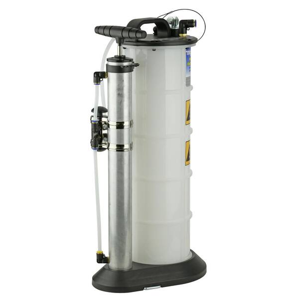 Fluid Evacuator Manual Pump 2.3Gal Auto Maintenance Garage Tool Oil Chemicals 