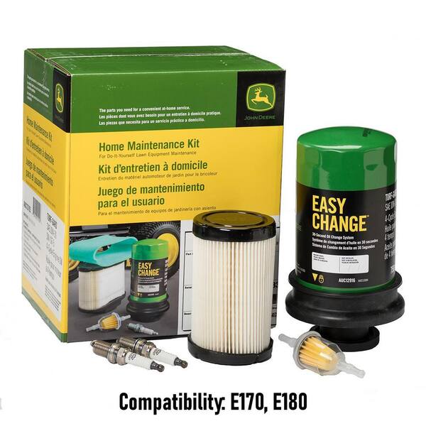John Deere LG249 Home Maintenance Kit For Lawn Tractors & Riding Mowers