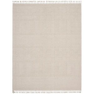 Paxton Ivory 8 ft. x 11 ft. Geometric Contemporary Area Rug