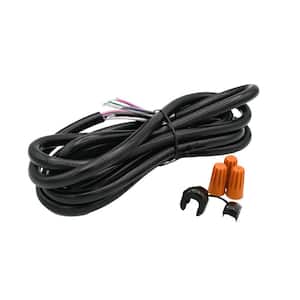 8 ft. Black 5-Wire Power Cord Kit for Architectural Linear Fixture 64407102