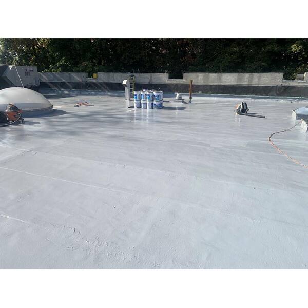 Henry 887 Tropi-Cool White 100% Silicone Reflective Roof Coating 4.75 gal.  HE887HS018 - The Home Depot