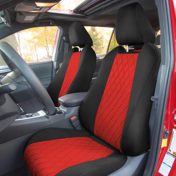 FH Group Neosupreme Custom Fit Seat Covers for 2021-2024 Toyota Rav4 Hybrid to Hybrid Prime