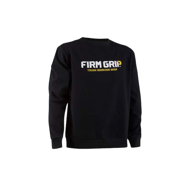 FIRM GRIP Men's Large Black Pullover Sweatshirt