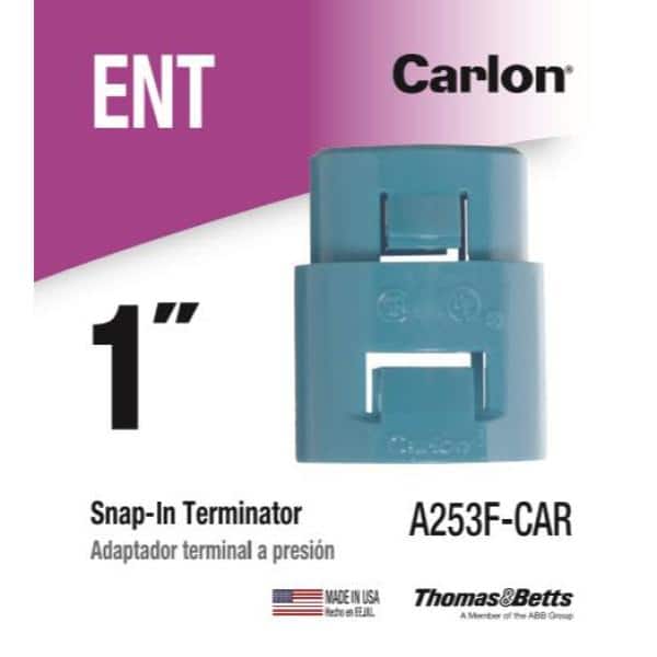 1 in. ENT Snap-In Adapter (A253F-CAR)