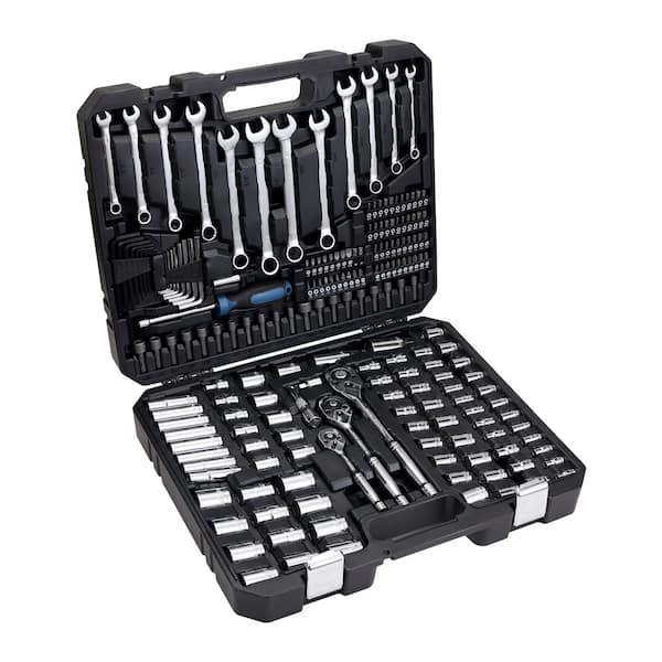 200-Piece SAE/Metric Mechanics Tool Set with Case
