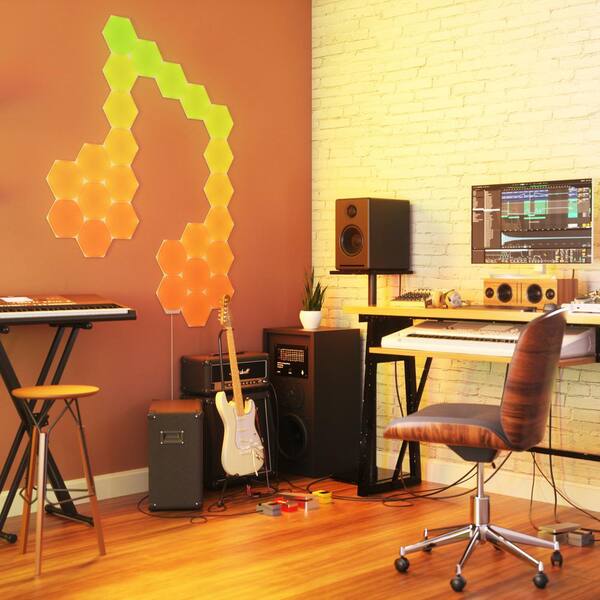 Nanoleaf Shapes-Hexagons Expansion Pack NL42-0001HX-3PK - The Home