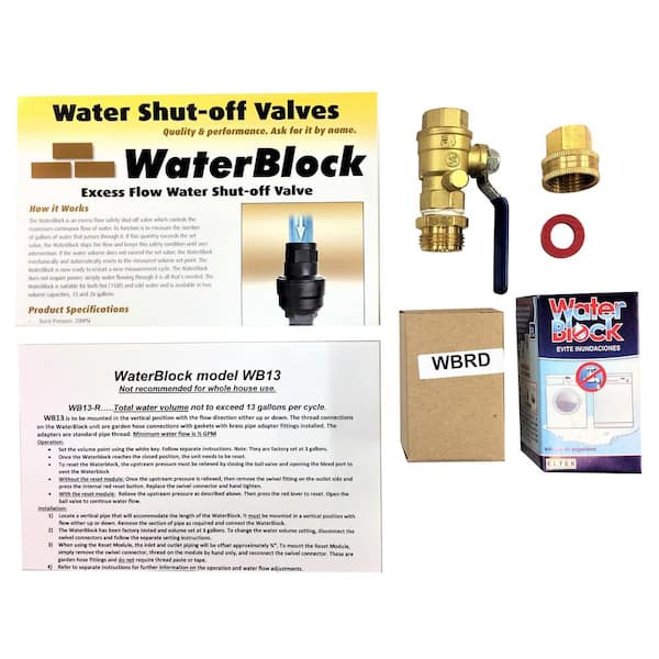 YdroStop Non-Electric Whole House Water Shutoff System