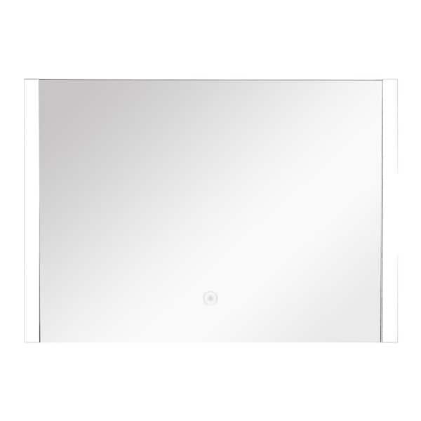 Transolid Ethan 31.5 in. x 24.02 in. Single Frameless LED Mirror