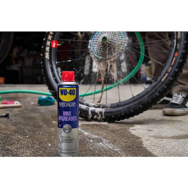 WD-40 SPECIALIST 4 oz. Bike Wet Chain Lubricant, High-Performance Lubricant  for Muddy & Extreme Conditions 39000 - The Home Depot
