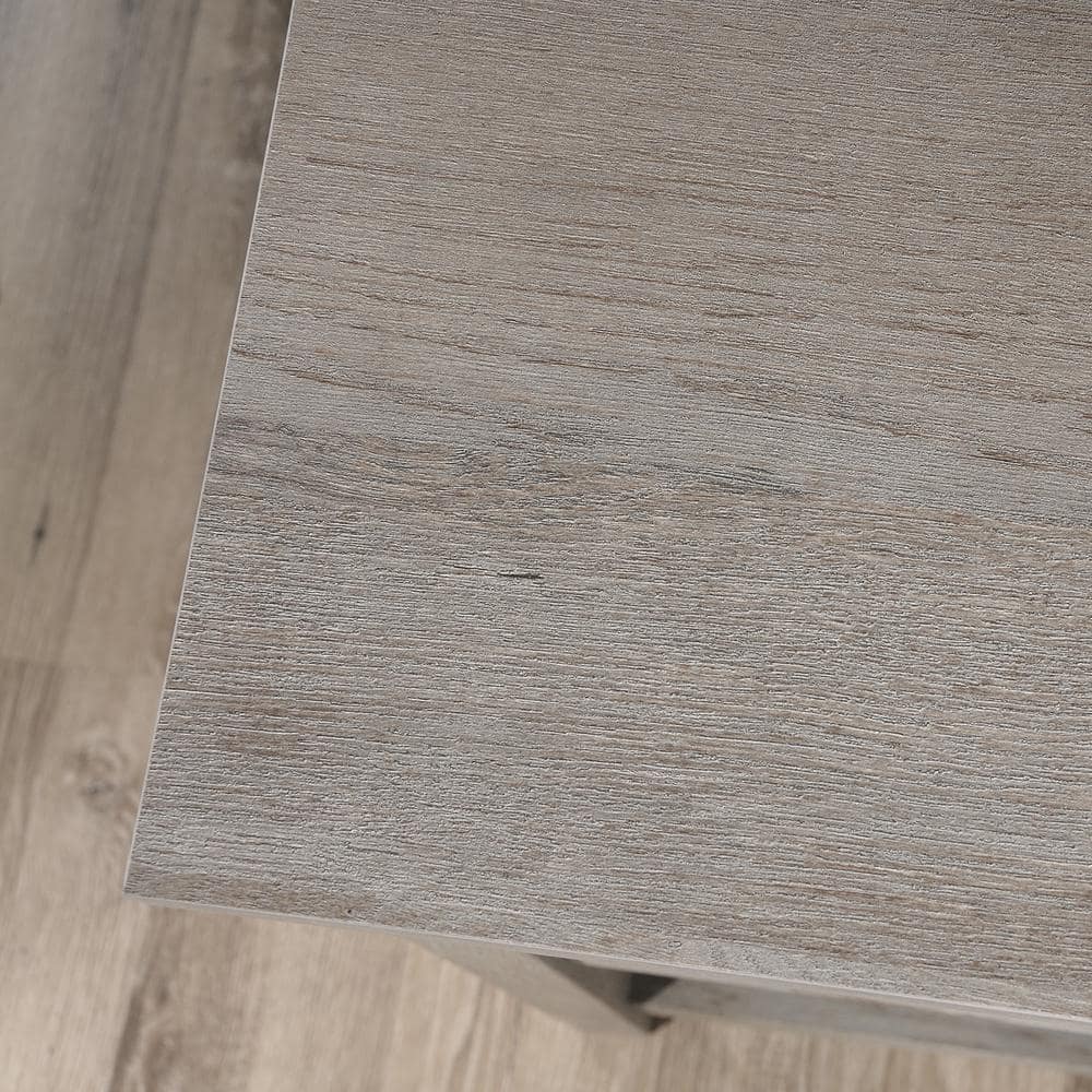 Mystic Oak Lateral File Cabinet with Open Shelf
