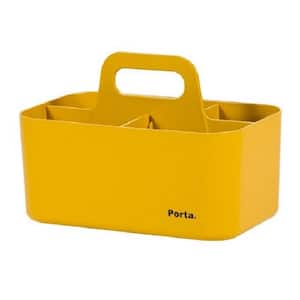 1.8 Gal. Compact Storage Box in Yellow