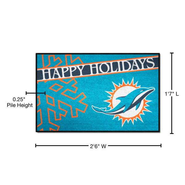 Fanmats, NFL - Miami Dolphins Starter Mat