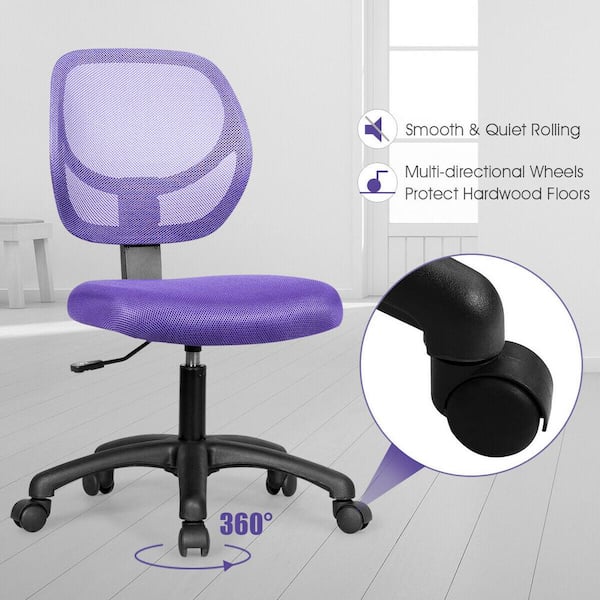 Purple deals desk chairs