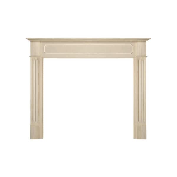 Pearl Mantels Williamsburg 48 in. x 42 in. Unfinished Fireplace Mantel