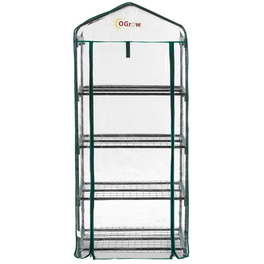 OGROW Machrus Ogrow Ultra-Deluxe 4 Tier Portable Bloomhouse OG2719-4T ...