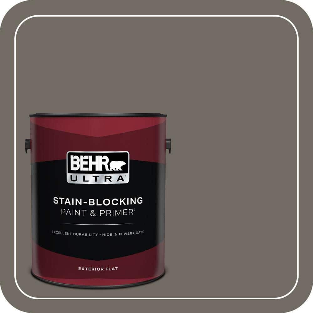 1 gal. #PPU24-04 Burnished Pewter Flat Exterior Paint & Primer price history on PriceWatchPro
