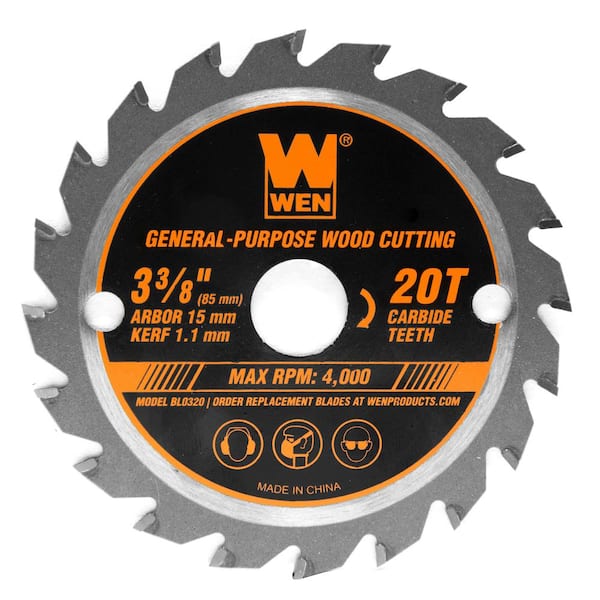 3-3/8 in. Multi-Material Saw Replacement Blade Set (3-pack)
