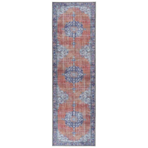 Kaleen Boho Patio Paprika 2 ft. 3 in. x 7 ft. 6 in. Indoor/Outdoor Runner Rug