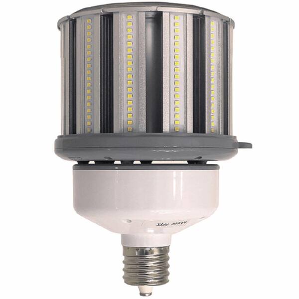 HALCO LIGHTING TECHNOLOGIES 600-Watt Equivalent 120-Watt Corn Cob ED37 LED High Lumen High Bay Bypass Light Bulb Mog 120-277V Daylight 5000K 84111