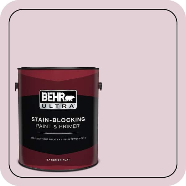 BEHR ULTRA 1 gal. #S120-2 Etiquette Flat Exterior Paint & Primer