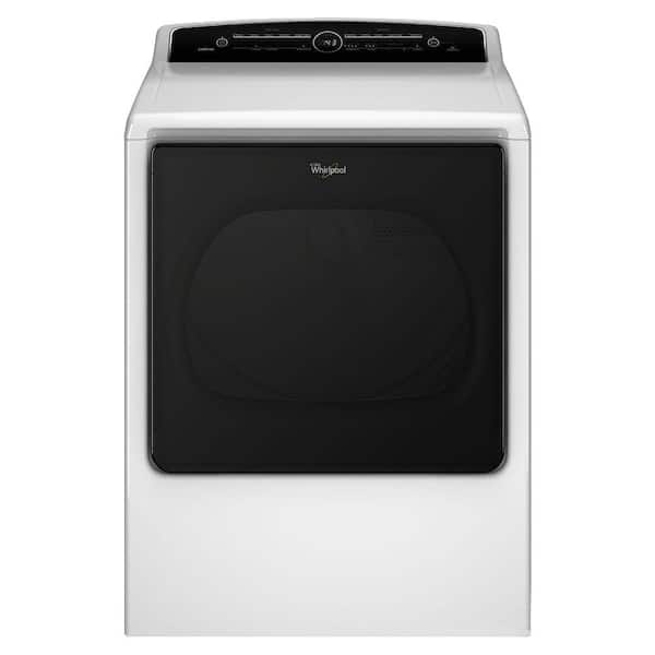 Whirlpool 8.8 cu. ft. 240-Volt High-Efficiency White Electric Vented Dryer with Intuitive Touch Controls, ENERGY STAR