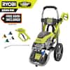 RYOBI 2500 PSI 1.2 GPM Cold Water Corded Electric Pressure Washer with Automotive Accessory Kit RY142500-RY31AMK01