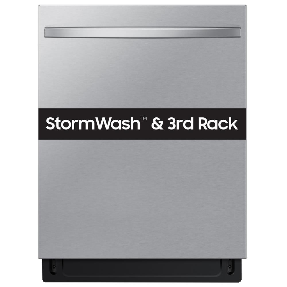 Samsung Smart Dishwasher with StormWash in Stainless Steel