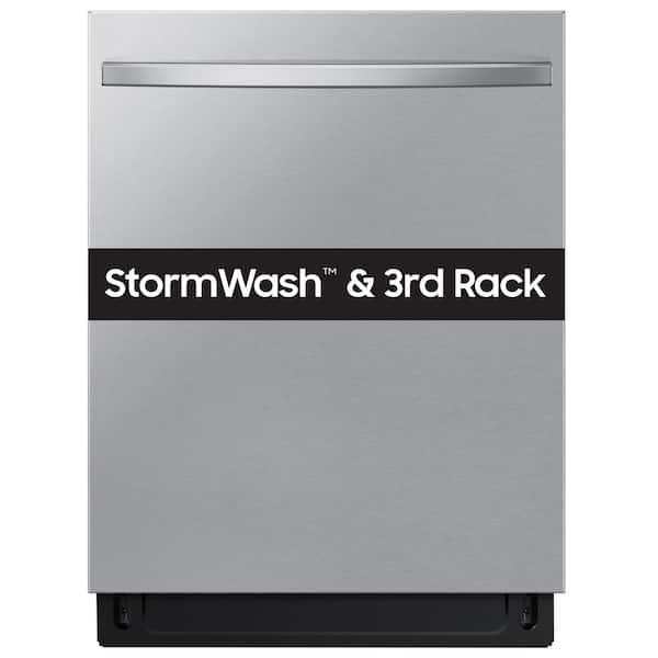 Samsung Smart 46 dBA Dishwasher with StormWash plus Handle and 