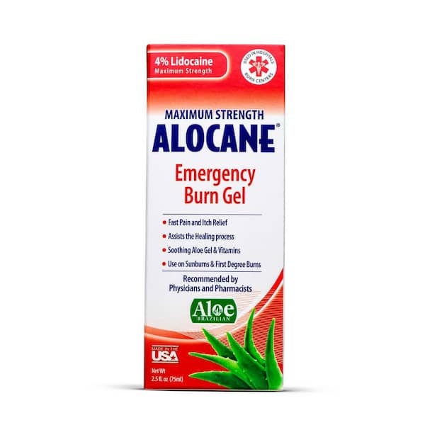 Alocane 2.5 oz. First Aid Maximum Strength Emergency Room Burn Gel