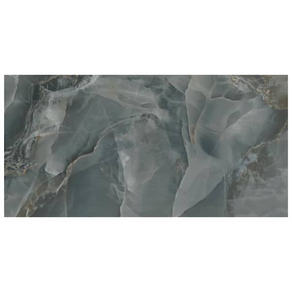 MSI Kendall Tempesta 24 in. x 48 in. Polished Porcelain Onyx Look