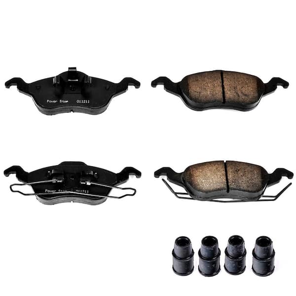 Power Stop Disc Brake Pad Set 2003-2004 Ford Focus 2.3l