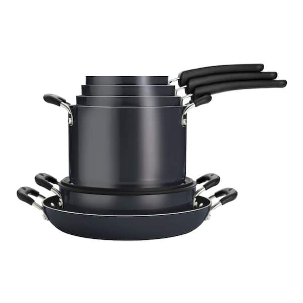 Tramontina Gray Nesting 6 PC Nonstick Sauce Pan Set