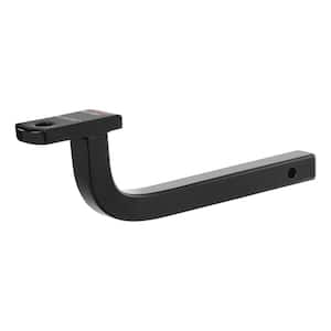 Class 2 3,500 lbs. 3-7/8 in. Rise Trailer Hitch Ball Mount Draw Bar (1-1/4 in. Shank, 13-1/2 in. Long)