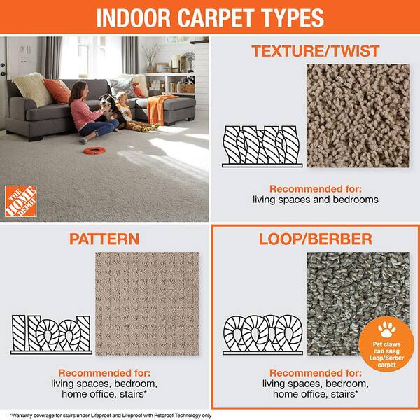 Home & Office Industrial Loop 20 Smokestack Berber/Loop Carpet (Interior) Home & Office Industrial Loop 20 Smokestack Berber/Loop Carpet (Interior)