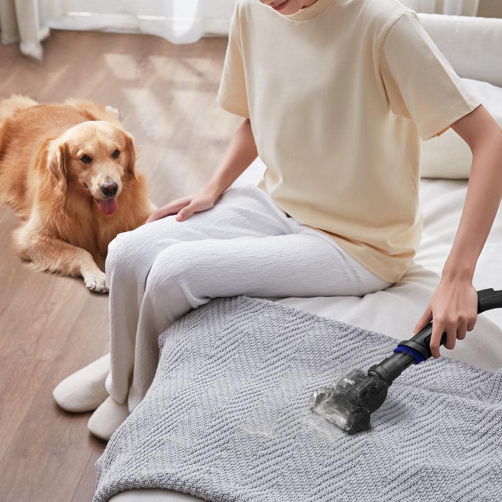Eureka Silver Bagless Canister Vacuum with HEPA Filter for Pets