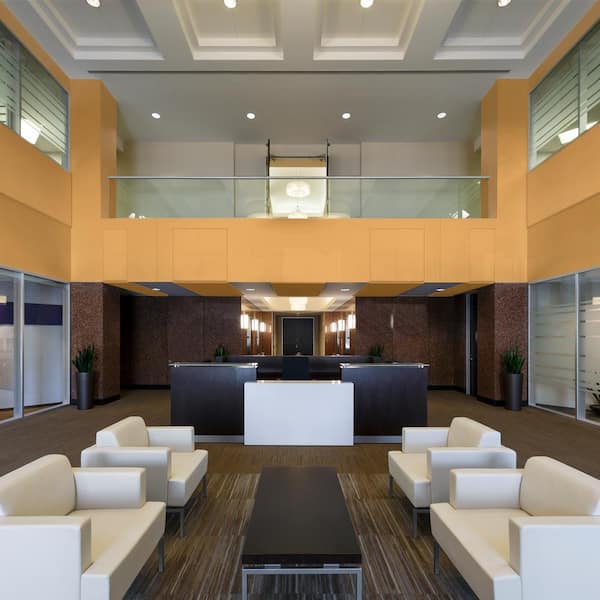 1 gal. #PMD-20 Goldenrod Field Eggshell Interior Paint