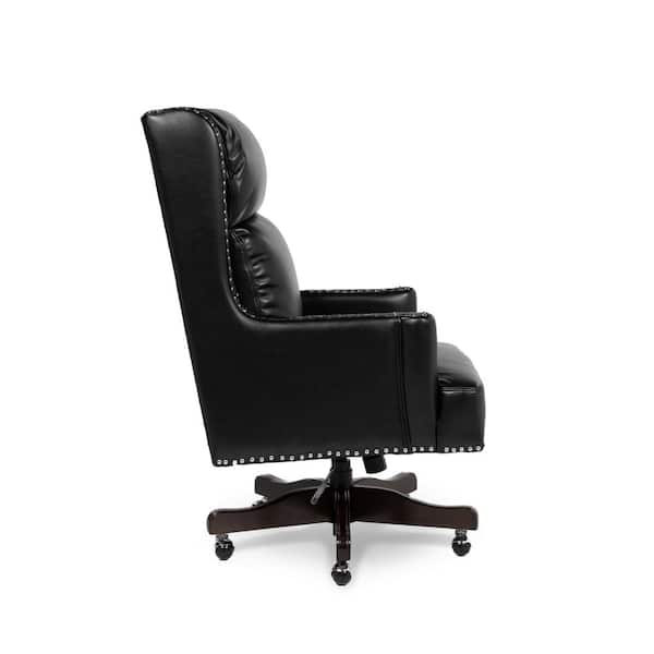 office chair with nailhead trim