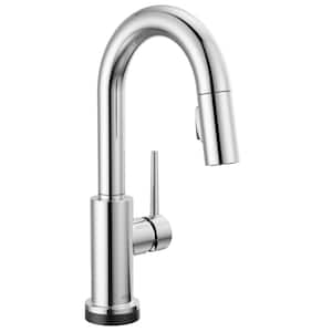 Trinsic Touch2O with Touchless Technology Single Handle Bar Faucet in Chrome