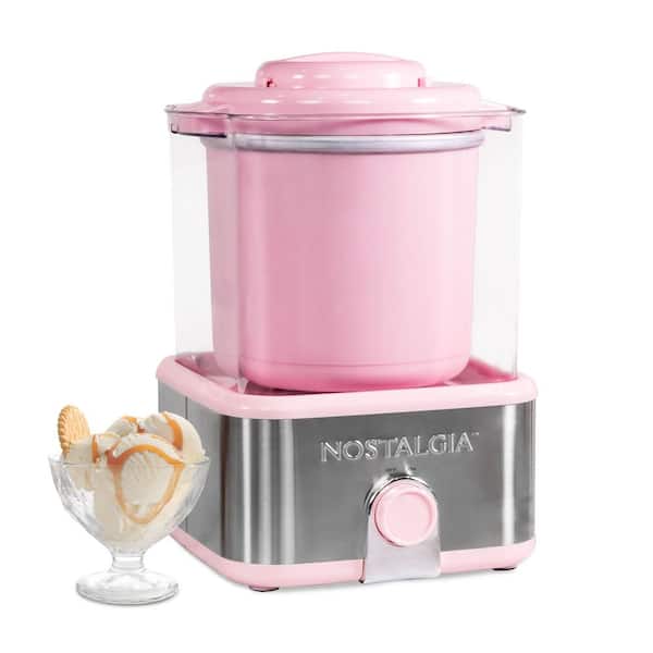 Electric 2 qt. Ice Cream Maker, Pink